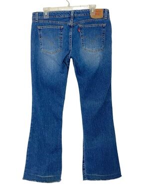 Levis 524 Flare Jeans Womens Size 12 Vintage Y2K Too Super Low Stretch Levi’s